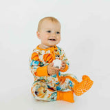 Unisex Size 18-24 month CuteCotton Orange print Unisex