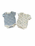 Girls Child Size 0-3 months Rabbit Bear Ivory print Sets