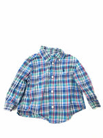 Boys Child Size 6 Months Ralph Lauren Blue Print Tops