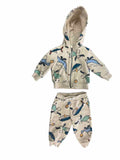 Boys Child Size 12 Months Carters Beige Print Sets