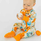 Unisex Size 2-3T CuteCotton Orange print Unisex