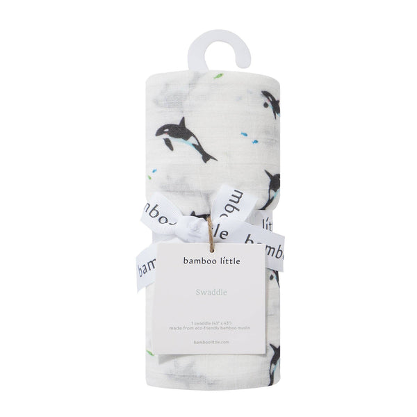 bamboo little - ORCA SWADDLE