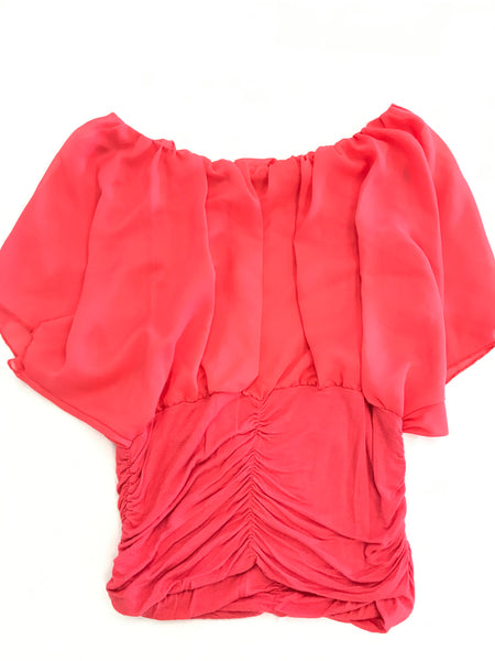 Girls  Medium Love J Coral Tops