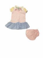 Girls Child Size 6 Months Ralph Lauren pink print Dresses