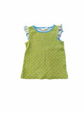 Girls Child Size 6 Matilda Jane* Green Print Tops