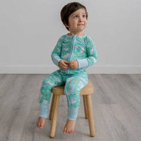 Little Sleepies - Shark Soiree Bamboo Viscose Zippy 6-12 months