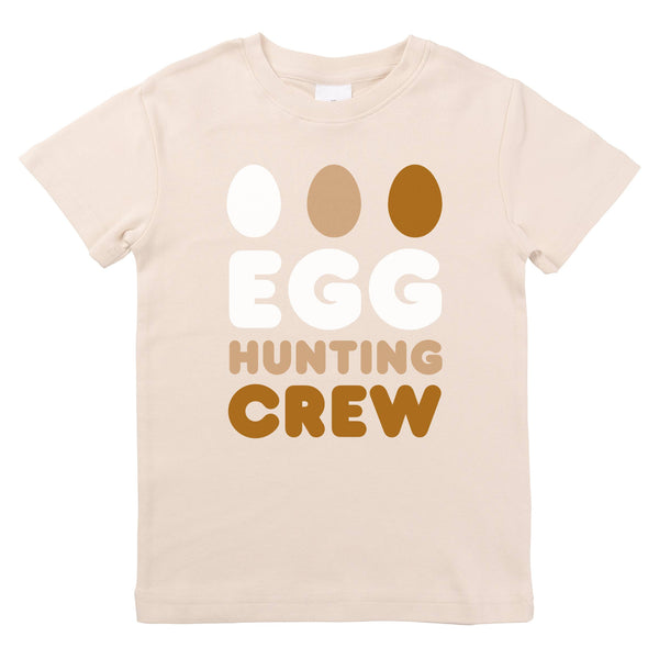 Egg Hunting Crew Organic Easter Bunny 6/7 Shirt