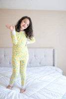 Little Sleepies - Lemons Two-Piece Bamboo Viscose Pajama Set 4T